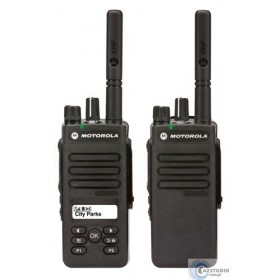 Radiotelefon Motorola DP2400 PROFESSIONAL VHF cyfrowy DMR -  konstrukcja zabezpieczona przed wnikaniem pyłu i wody